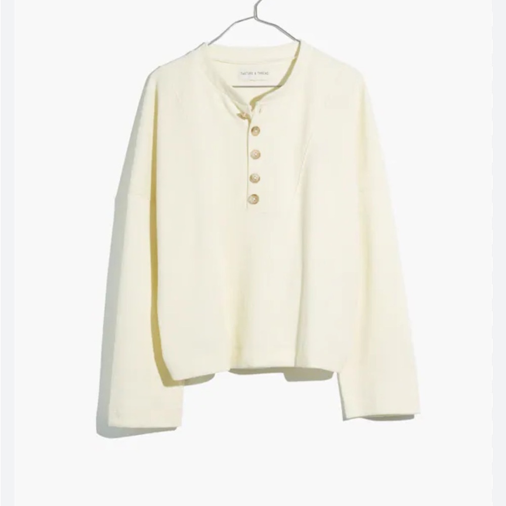 Madewell Cream Button Down Shirt